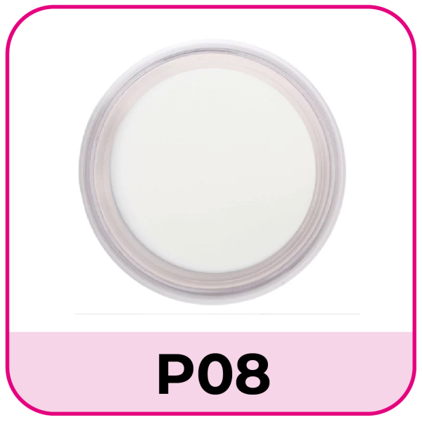 Acryl Pulver P08 Natural White