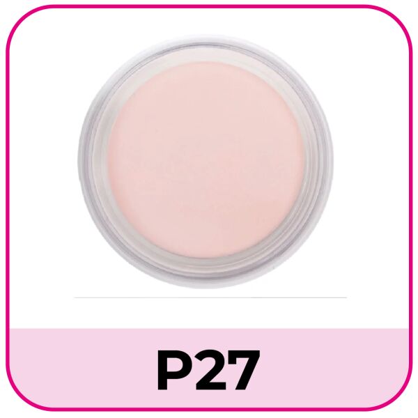 Acryl Pulver P27 Platinum Rose Cover