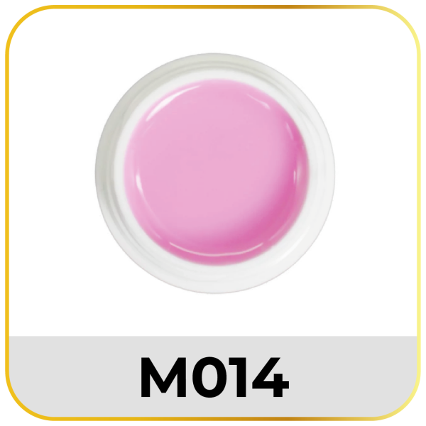 UV-Gel Aufbaugel Pink Milchig M014
